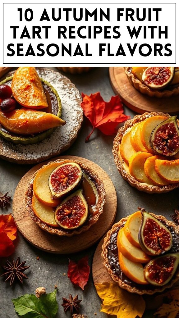 10 Autumn Fruit Tart Recipes With Seasonal Flavors
