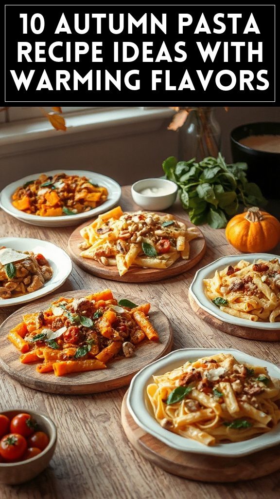 10 Autumn Pasta Recipe Ideas With Warming Flavors