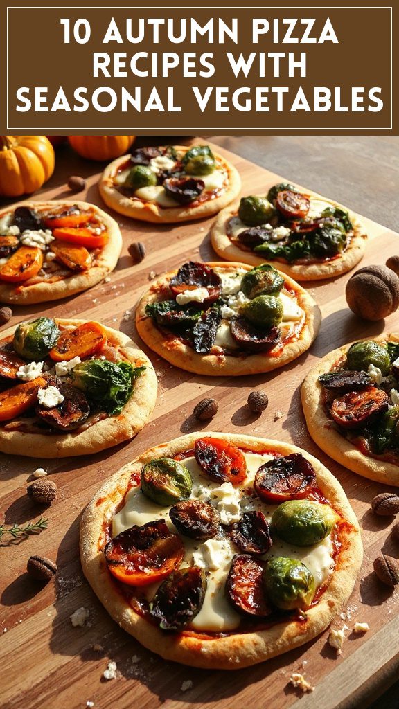 10 Autumn Pizza Recipes With Seasonal Vegetables