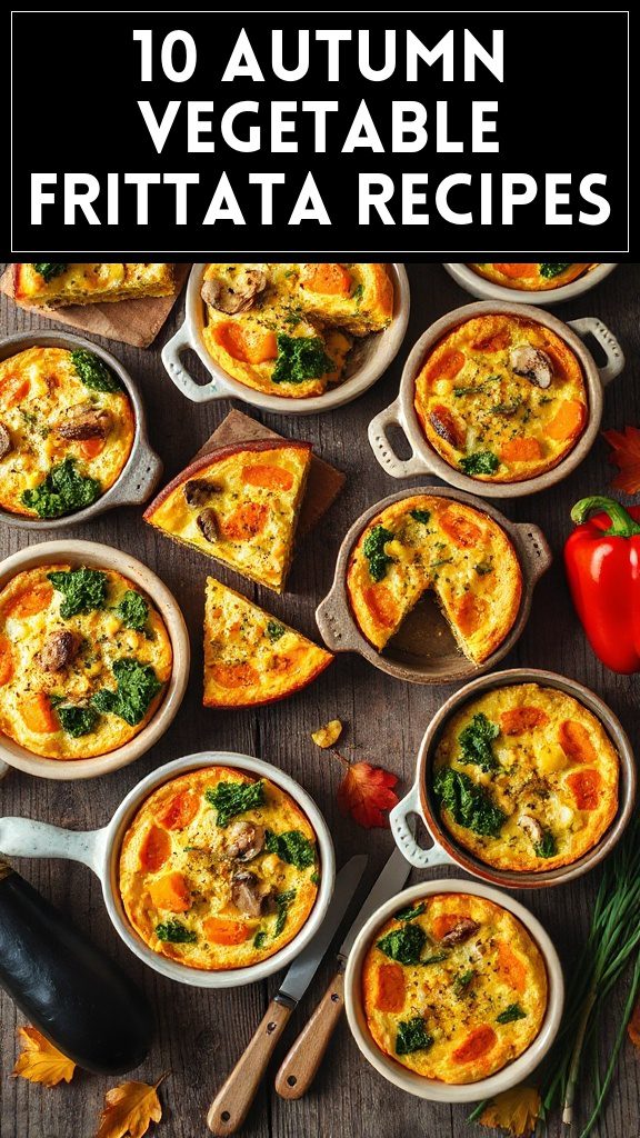 10 Autumn Vegetable Frittata Recipes
