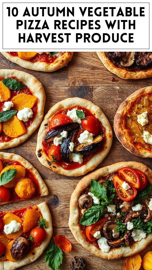 10 Autumn Vegetable Pizza Recipes With Harvest Produce