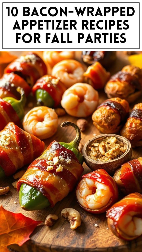 10 Bacon-Wrapped Appetizer Recipes for Fall Parties