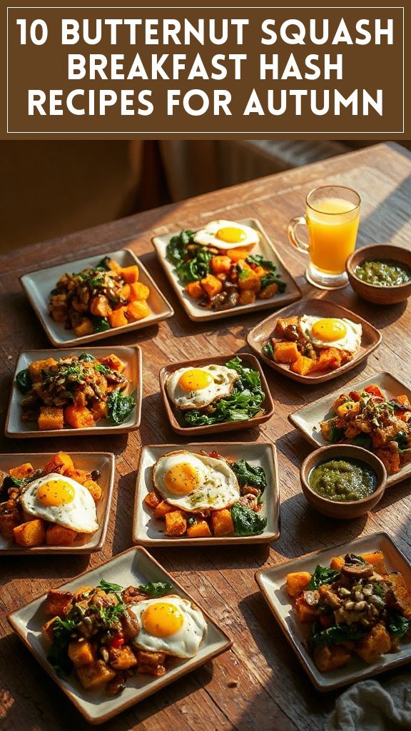 10 Butternut Squash Breakfast Hash Recipes for Autumn