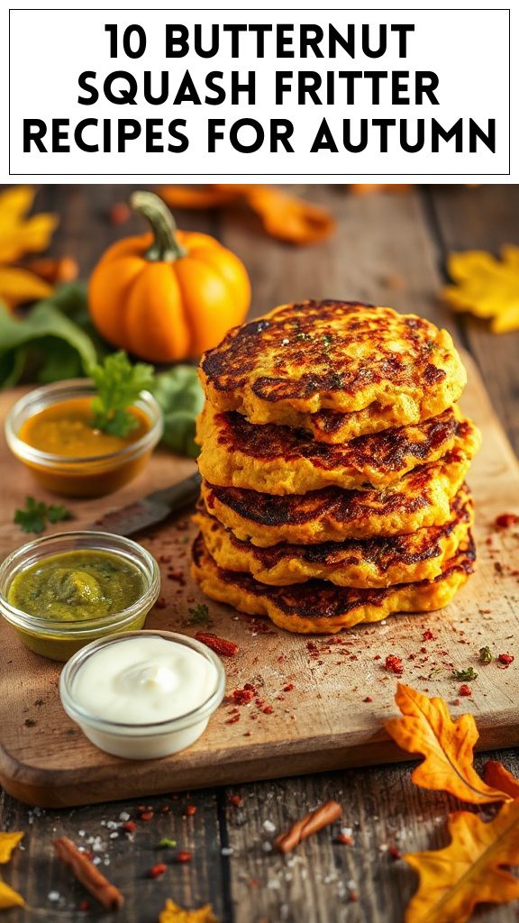 10 Butternut Squash Fritter Recipes for Autumn