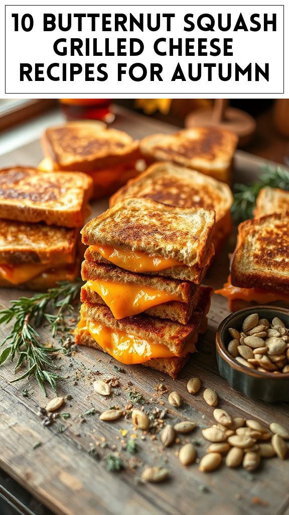 10 Butternut Squash Grilled Cheese Recipes for Autumn