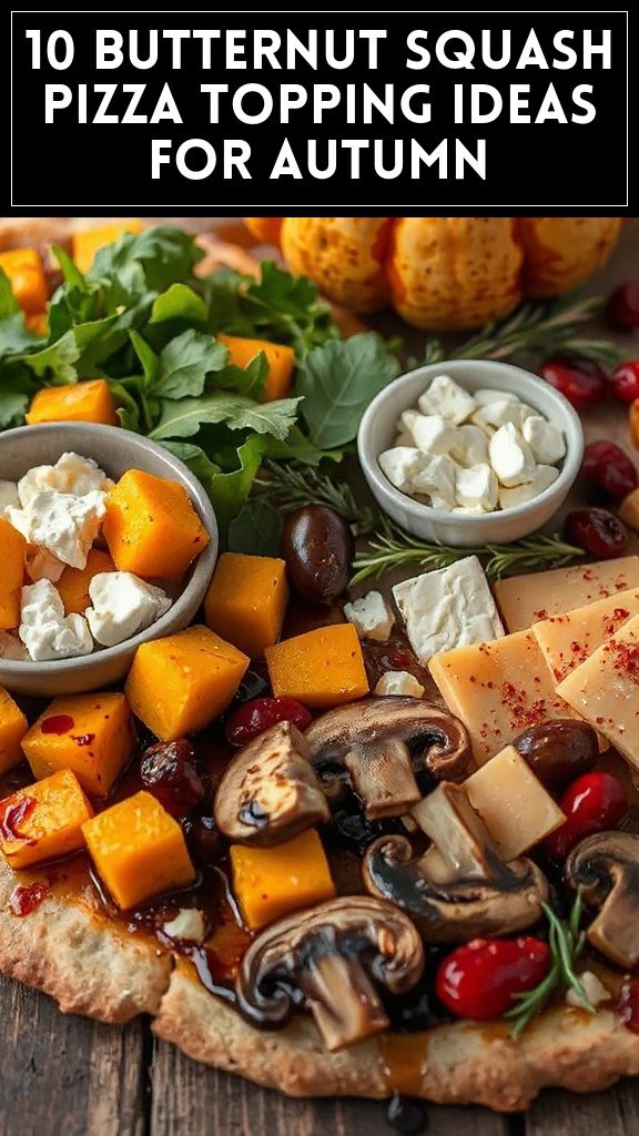 10 Butternut Squash Pizza Topping Ideas for Autumn