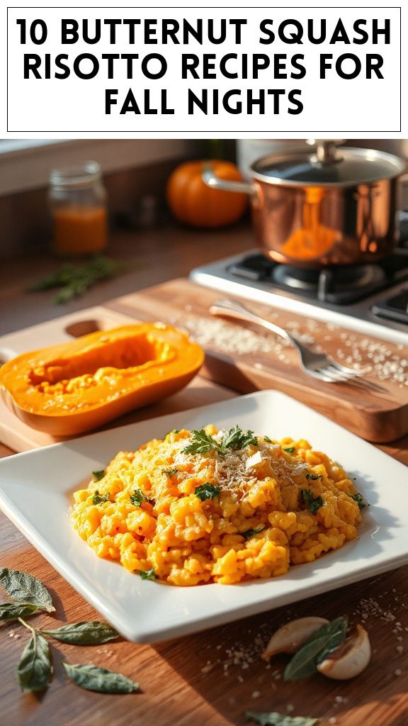 10 Butternut Squash Risotto Recipes for Fall Nights