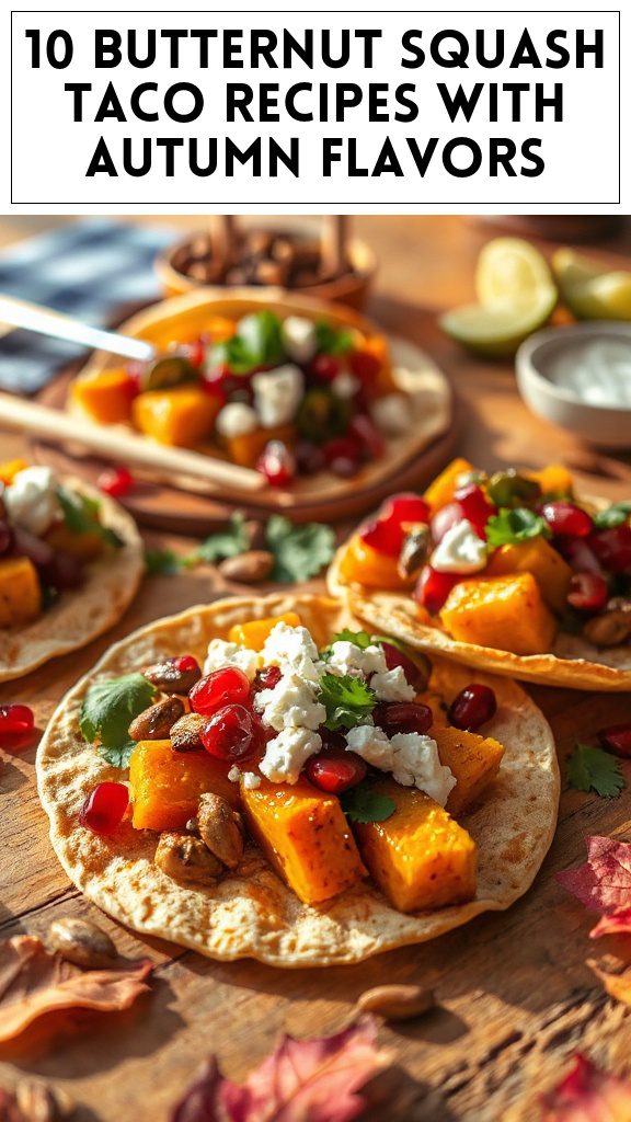10 Butternut Squash Taco Recipes With Autumn Flavors