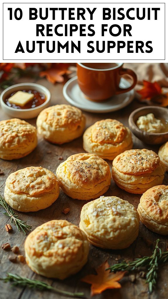 10 Buttery Biscuit Recipes for Autumn Suppers