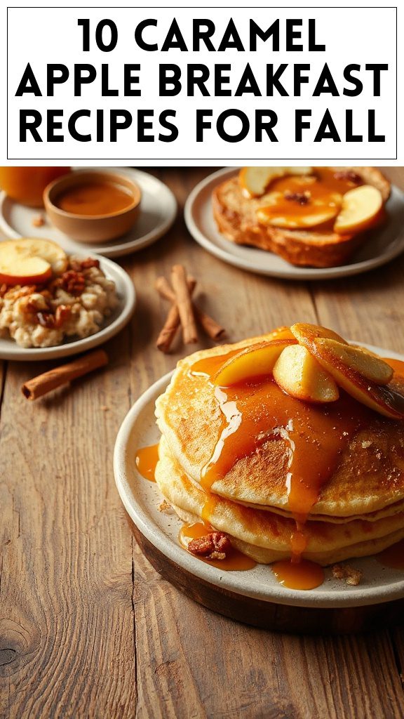10 Caramel Apple Breakfast Recipes for Fall
