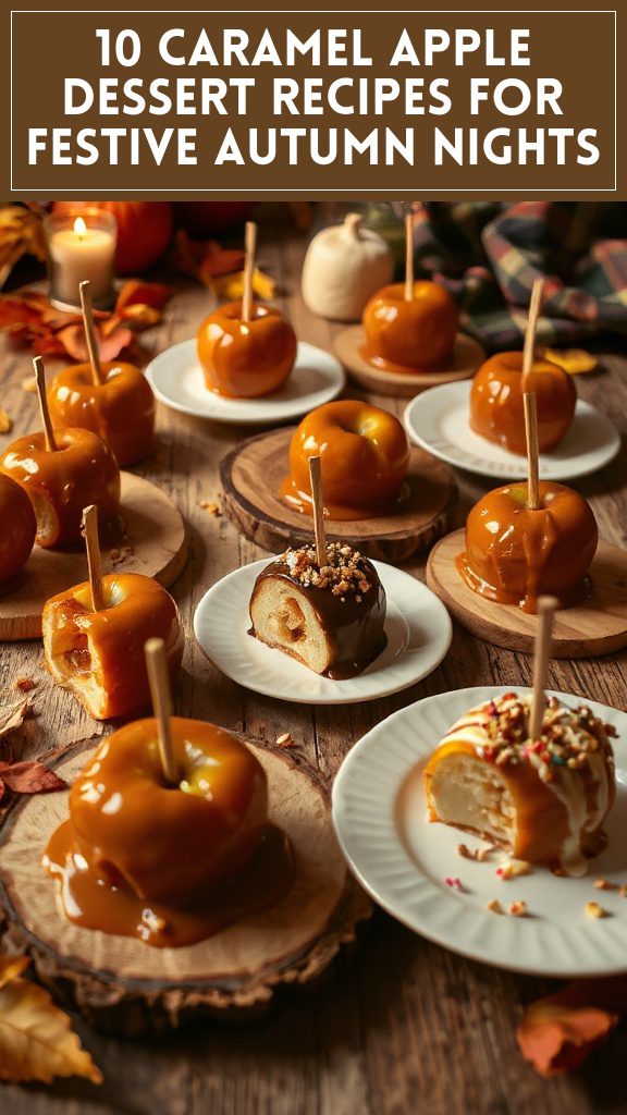 10 Caramel Apple Dessert Recipes for Festive Autumn Nights