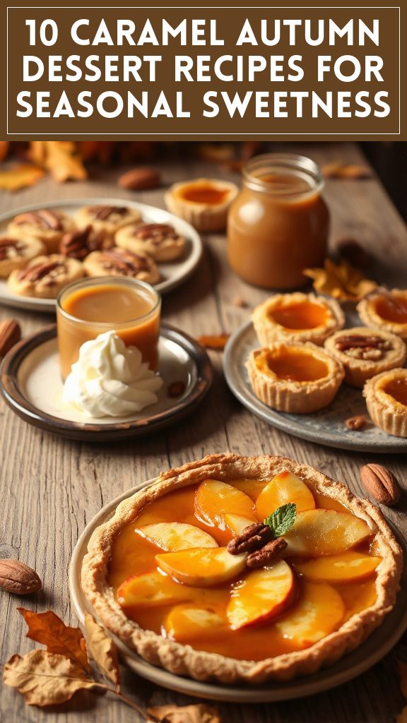 10 Caramel Autumn Dessert Recipes for Seasonal Sweetness