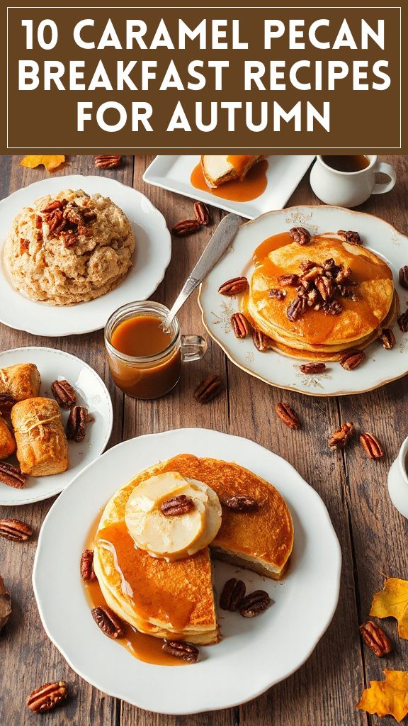 10 Caramel Pecan Breakfast Recipes for Autumn