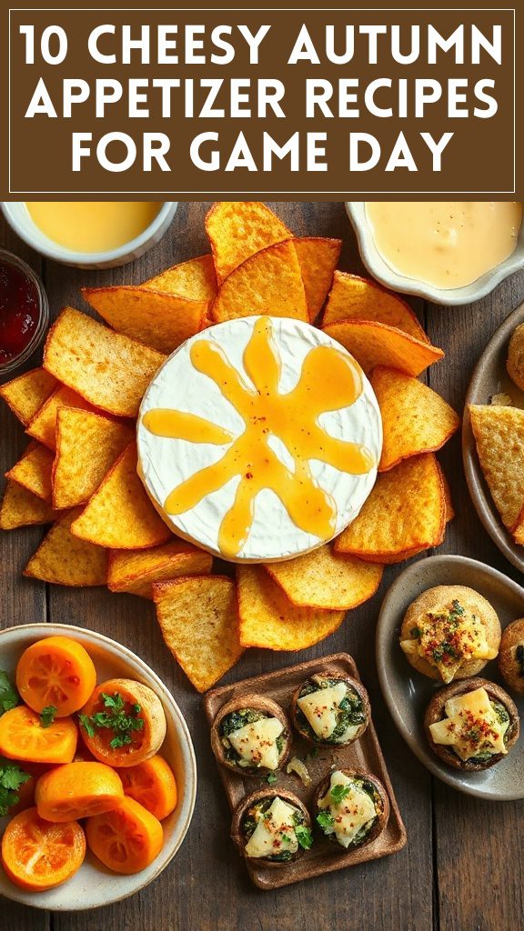 10 Cheesy Autumn Appetizer Recipes for Game Day