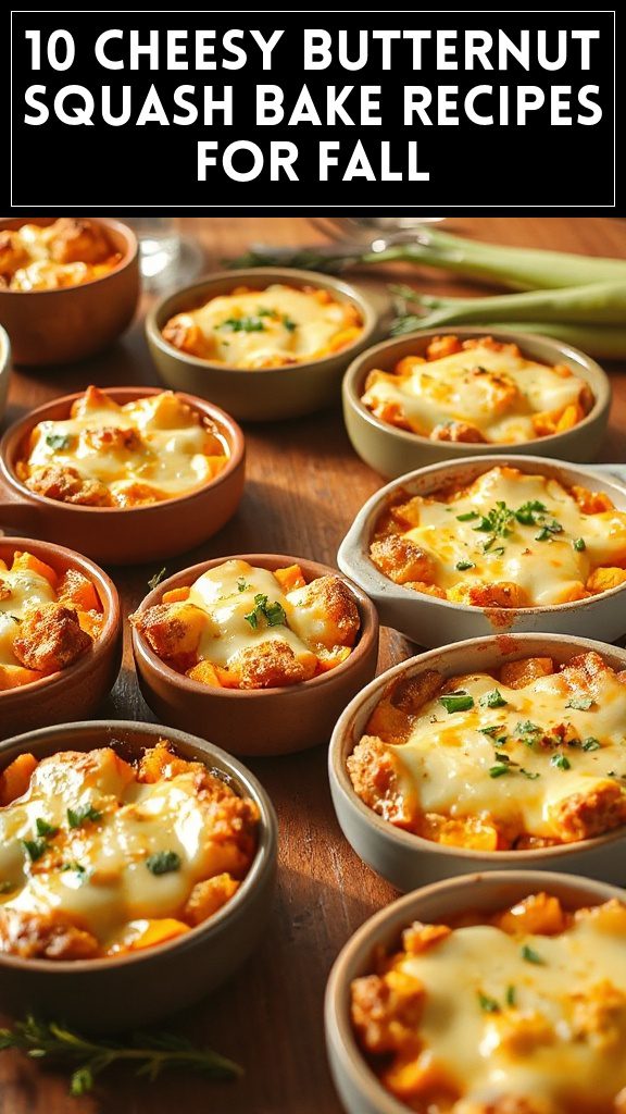 10 Cheesy Butternut Squash Bake Recipes for Fall