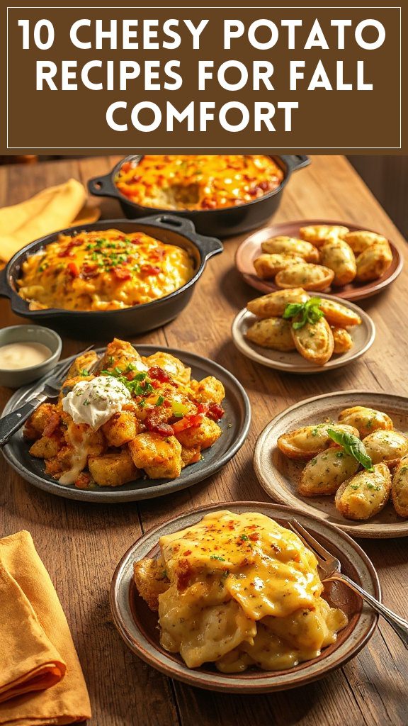 10 Cheesy Potato Recipes for Fall Comfort