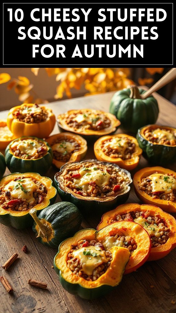 10 Cheesy Stuffed Squash Recipes for Autumn