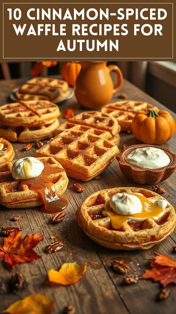 10 Cinnamon-Spiced Waffle Recipes for Autumn