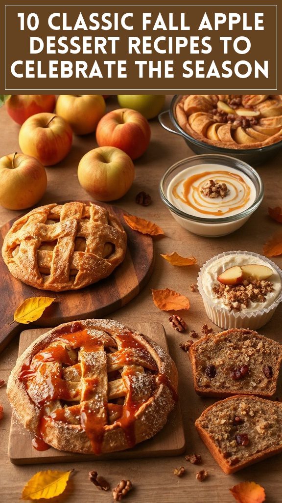 10 Classic Fall Apple Dessert Recipes to Celebrate the Season