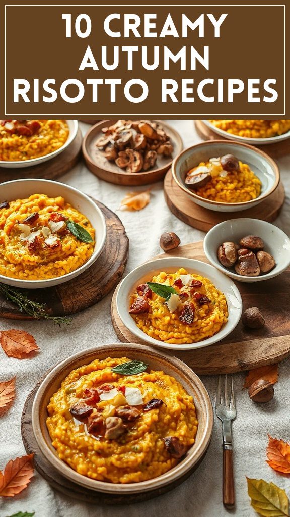 10 Creamy Autumn Risotto Recipes