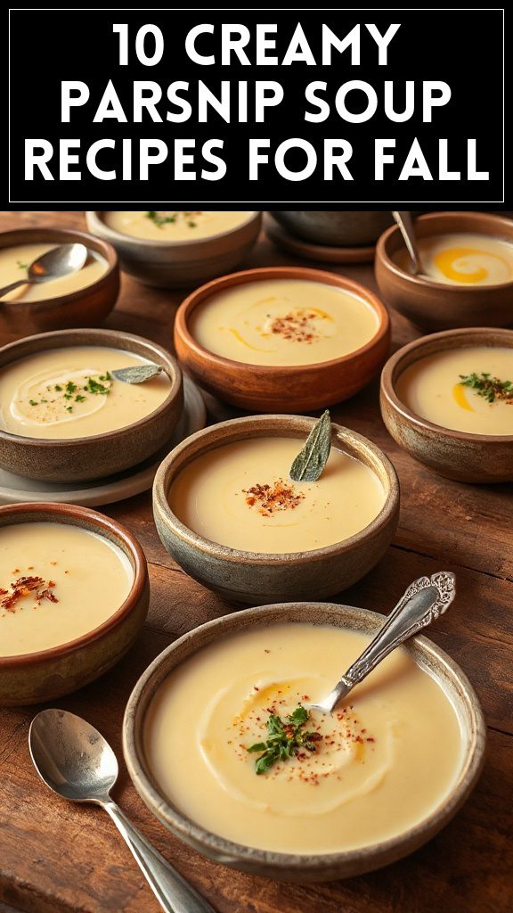 10 Creamy Parsnip Soup Recipes for Fall