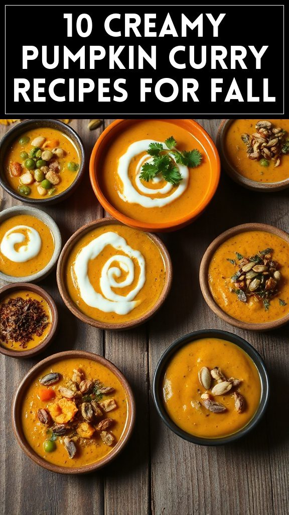10 Creamy Pumpkin Curry Recipes for Fall