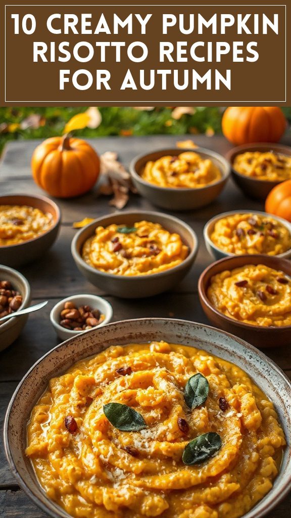 10 Creamy Pumpkin Risotto Recipes for Autumn