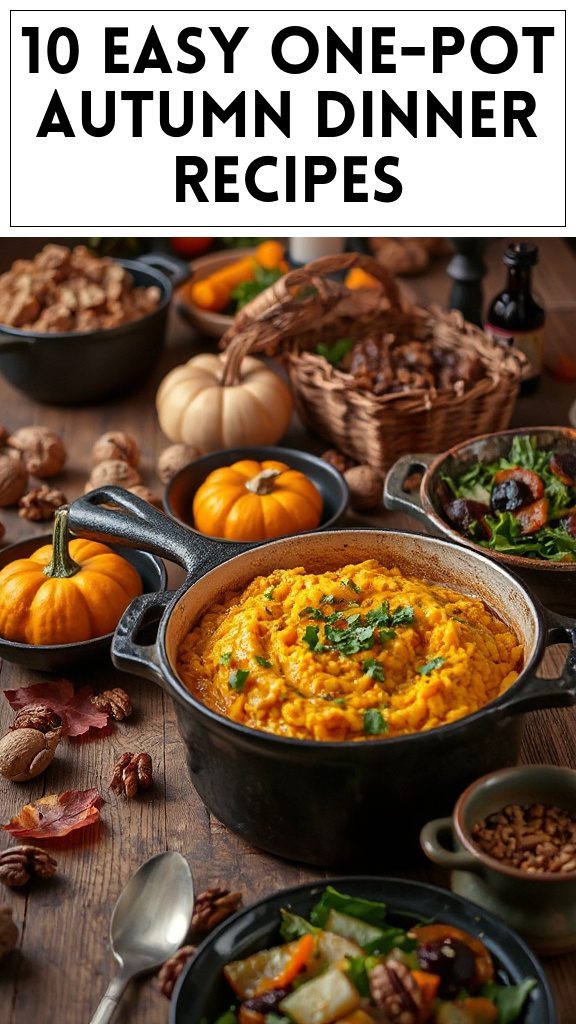 10 Easy One-Pot Autumn Dinner Recipes