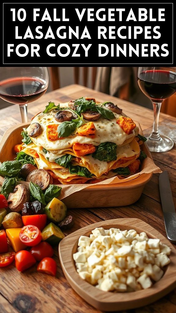10 Fall Vegetable Lasagna Recipes for Cozy Dinners