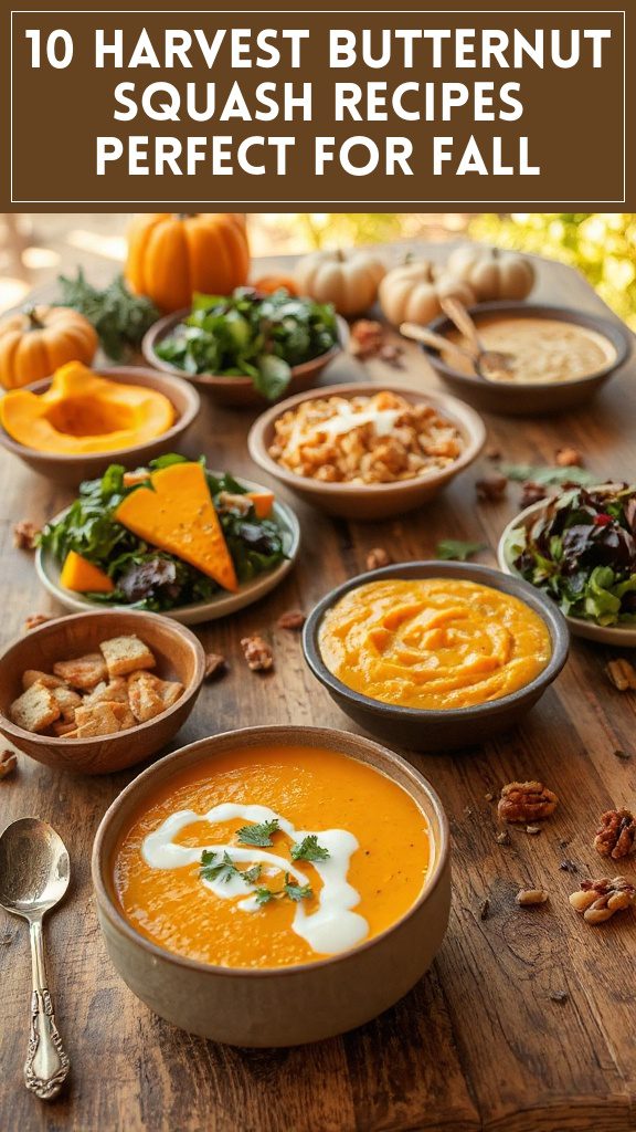 10 Harvest Butternut Squash Recipes Perfect for Fall