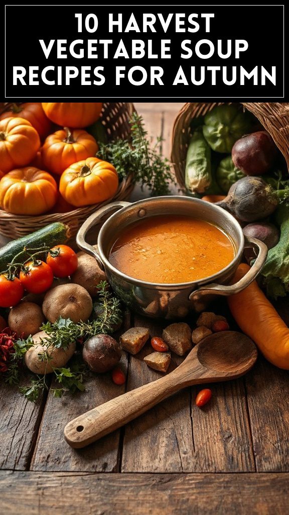 10 Harvest Vegetable Soup Recipes for Autumn