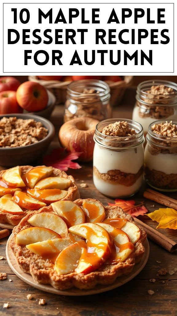10 Maple Apple Dessert Recipes for Autumn