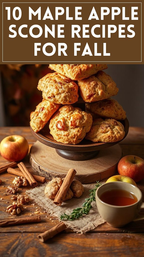 10 Maple Apple Scone Recipes for Fall