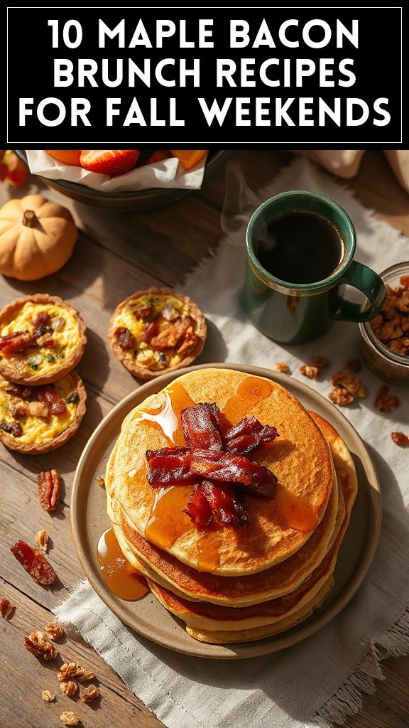 10 Maple Bacon Brunch Recipes for Fall Weekends