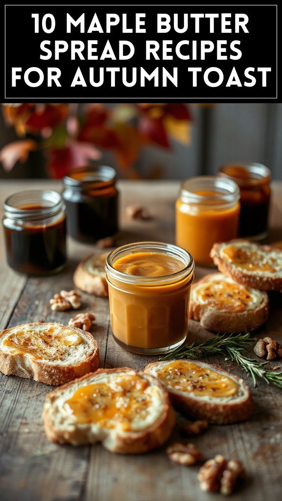 10 Maple Butter Spread Recipes for Autumn Toast