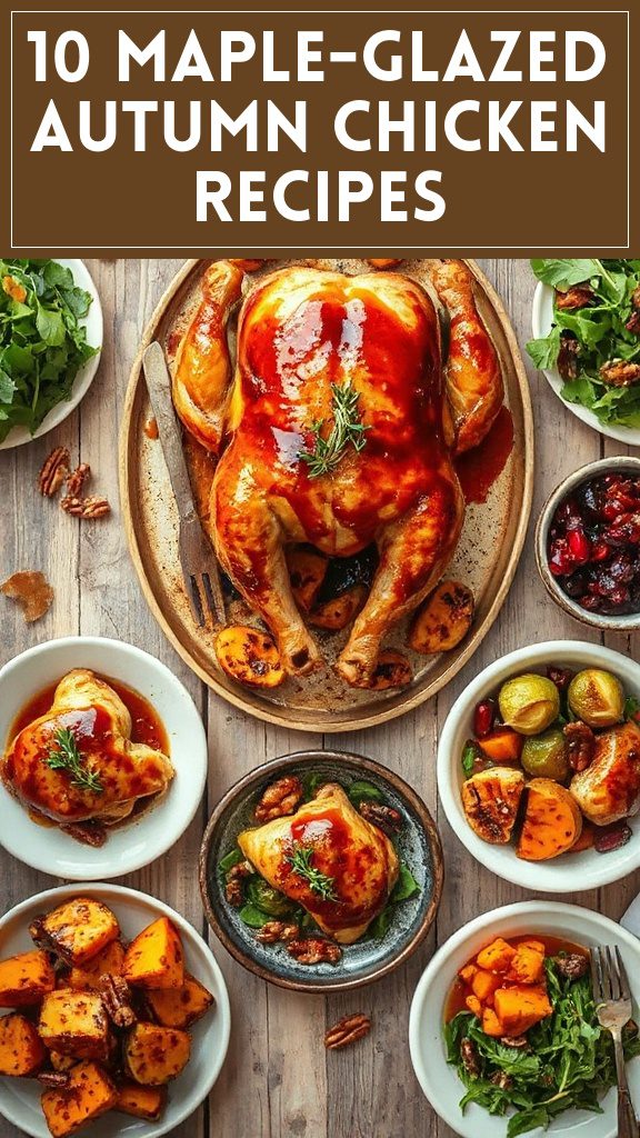 10 Maple-Glazed Autumn Chicken Recipes