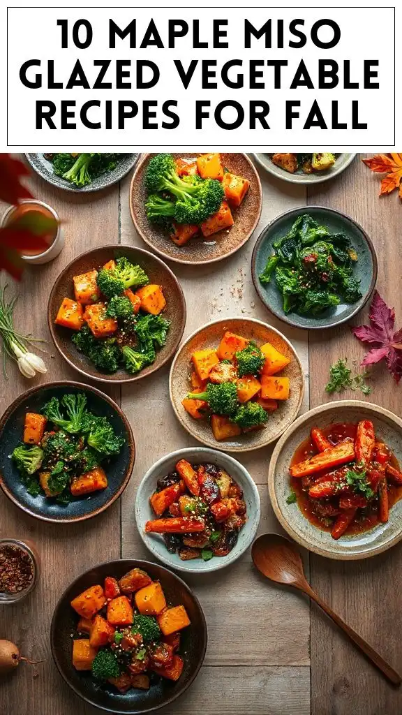 10 Maple Miso Glazed Vegetable Recipes for Fall