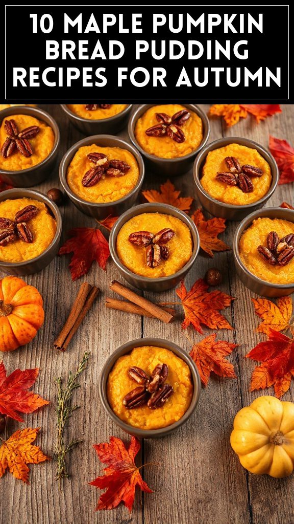 10 Maple Pumpkin Bread Pudding Recipes for Autumn