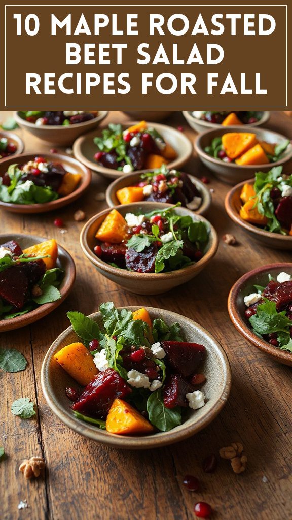 10 Maple Roasted Beet Salad Recipes for Fall