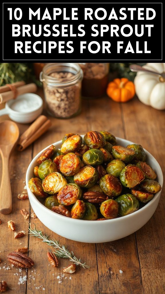 10 Maple Roasted Brussels Sprout Recipes for Fall