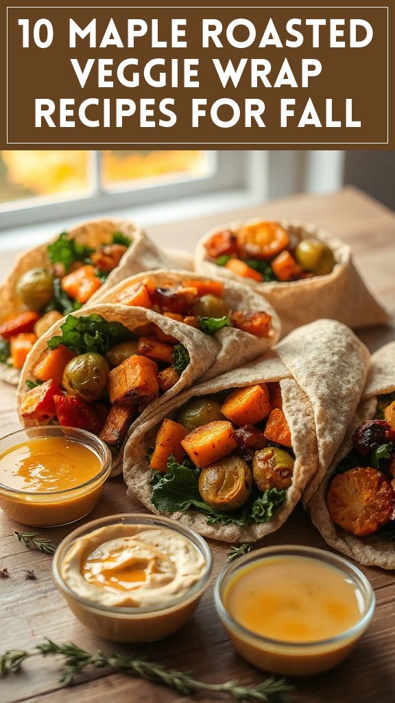 10 Maple Roasted Veggie Wrap Recipes for Fall
