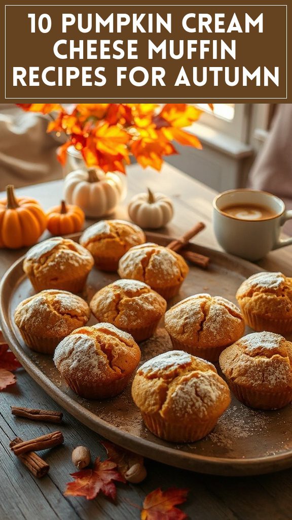 10 Pumpkin Cream Cheese Muffin Recipes for Autumn