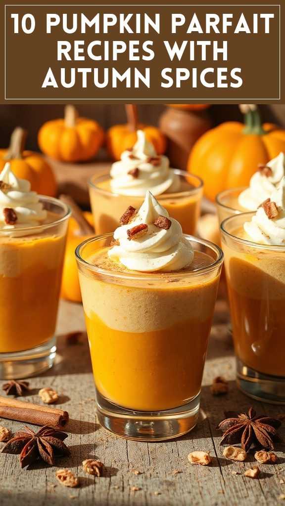 10 Pumpkin Parfait Recipes With Autumn Spices