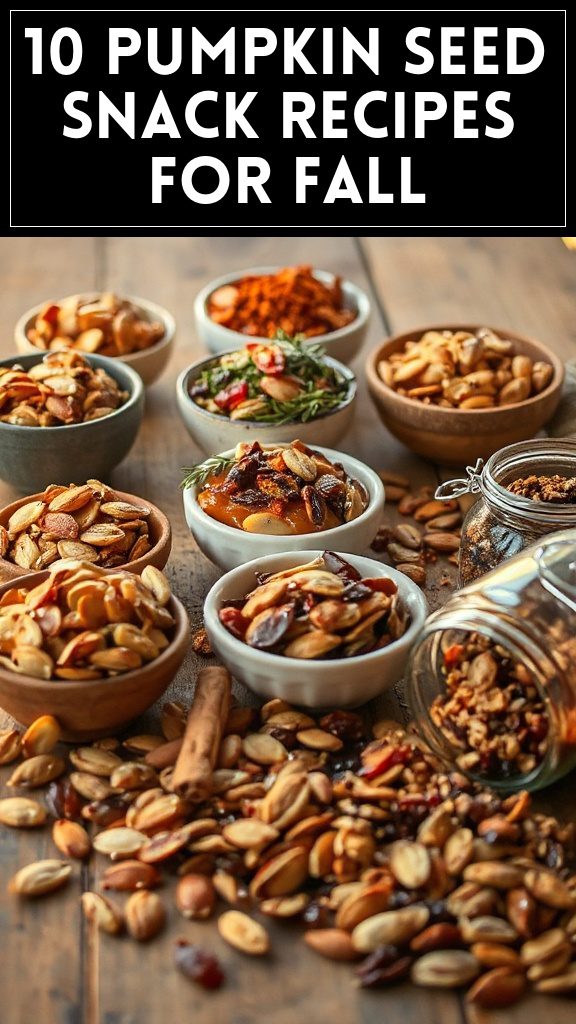 10 Pumpkin Seed Snack Recipes for Fall