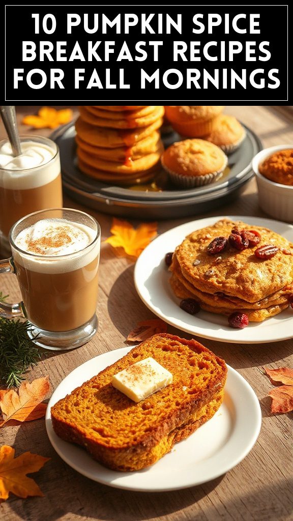 10 Pumpkin Spice Breakfast Recipes for Fall Mornings