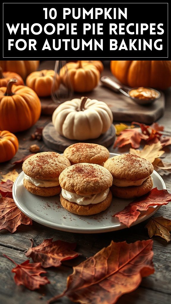 10 Pumpkin Whoopie Pie Recipes for Autumn Baking