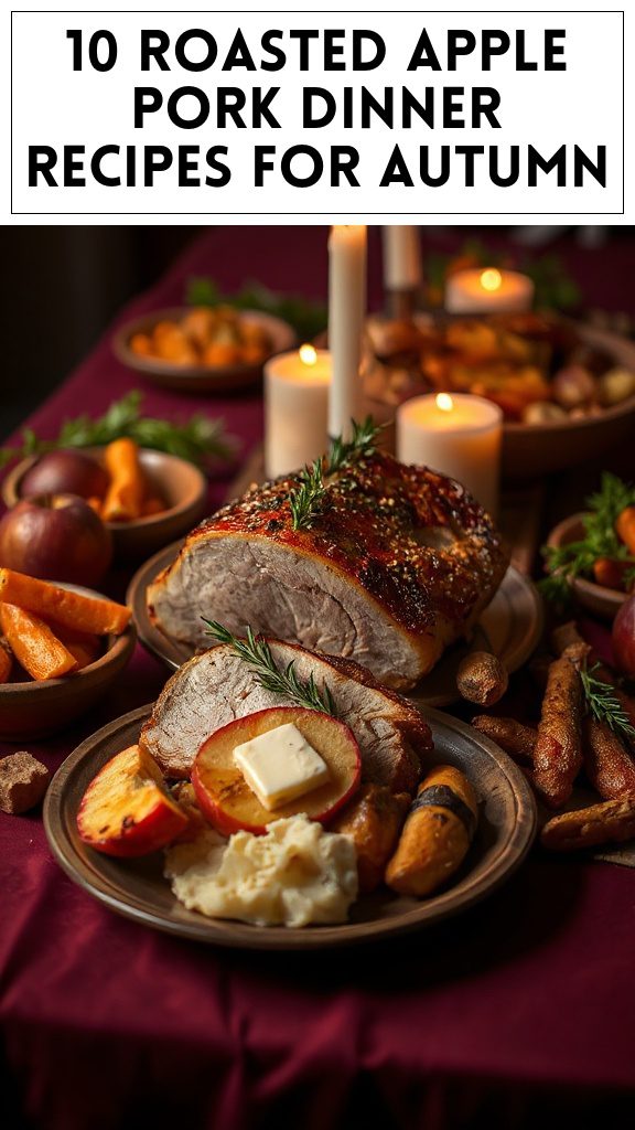 10 Roasted Apple Pork Dinner Recipes for Autumn