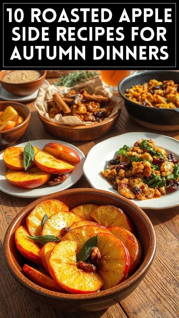 10 Roasted Apple Side Recipes for Autumn Dinners