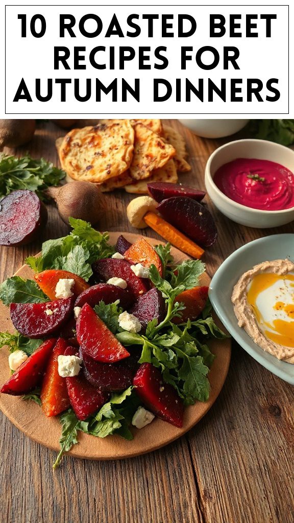 10 Roasted Beet Recipes for Autumn Dinners