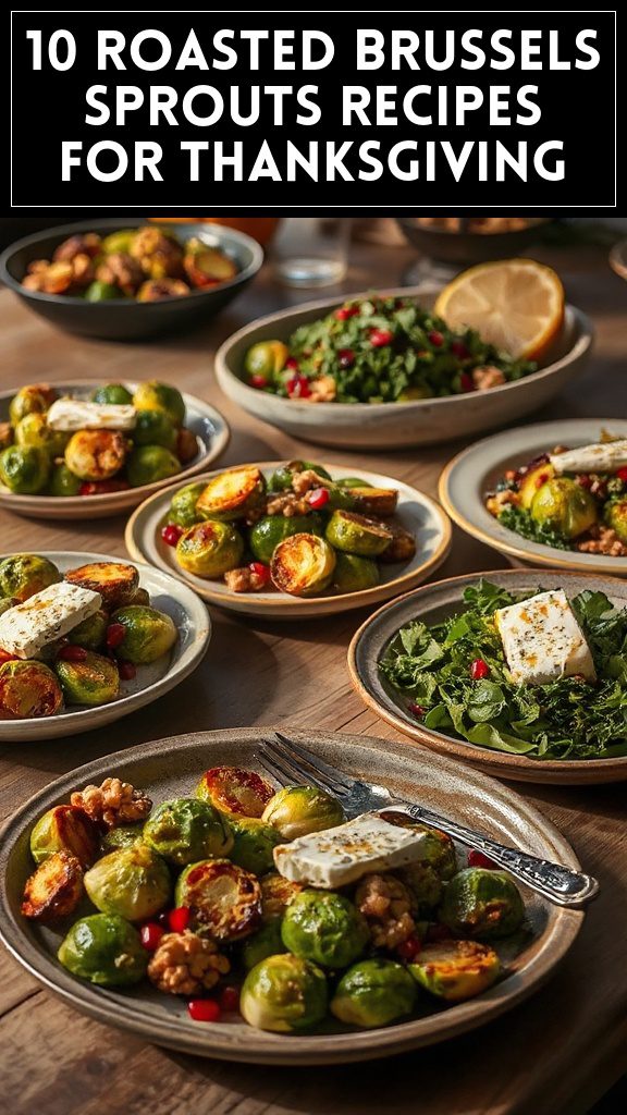 10 Roasted Brussels Sprouts Recipes for Thanksgiving